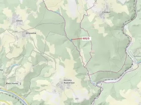 Dražba lesa, Jílové u Držkova, 2349 m2