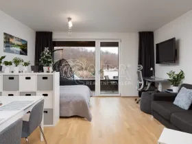 Pronájem bytu 1+kk, Praha - Braník, Skálové, 44 m2