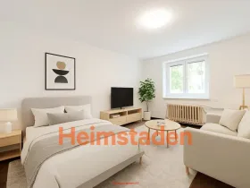 Pronájem bytu 1+1, Ostrava - Poruba, náměstí Jana Nerudy, 37 m2