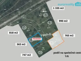 Prodej pozemku pro bydlení, Plzeň - Božkov, 765 m2