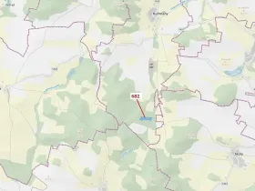 Dražba lesa, Kuřimany, 11584 m2