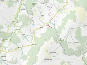 Dražba lesa, Vilice, 1352 m2