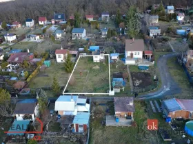 Prodej zahrady, Údlice, 402 m2