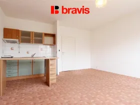Pronájem bytu 1+kk, Brno, Vlkova, 32 m2