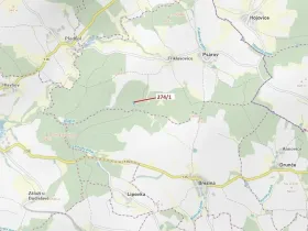 Dražba lesa, Psárov, 2949 m2