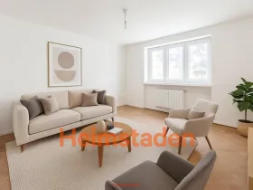 Pronájem bytu 2+1, Albrechtice, Hlavní, 58 m2