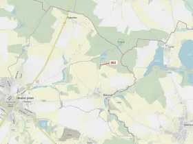 Dražba lesa, Trhové Sviny, 2498 m2