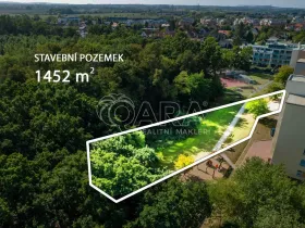 Prodej pozemku pro bydlení, Praha, 1452 m2