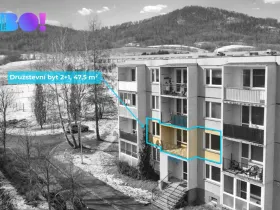 Prodej bytu 2+1, Šumperk, Pod hájovnou, 47 m2