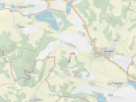 Dražba lesa, Zavlekov, 1331 m2