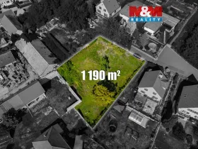 Prodej pozemku pro bydlení, Všetaty, 1190 m2