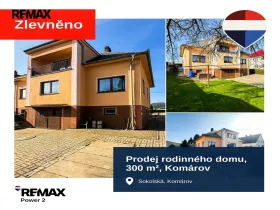 Prodej rodinného domu, Komárov, Sokolská, 300 m2