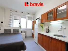 Pronájem bytu 1+kk, Brno, Leitnerova, 22 m2