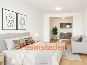 Pronájem bytu 1+kk, Ostrava - Poruba, Matěje Kopeckého, 28 m2