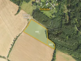 Prodej pole, Blíževedly, 28865 m2