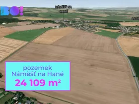 Prodej pole, Náměšť na Hané, 24109 m2