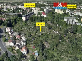 Prodej zahrady, Karlovy Vary - Drahovice, 434 m2