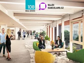 Pronájem kanceláře, Praha - Karlín, Rohanské nábřeží, 3400 m2