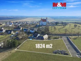 Prodej pozemku pro bydlení, Dobrovice - Sýčina, 1824 m2