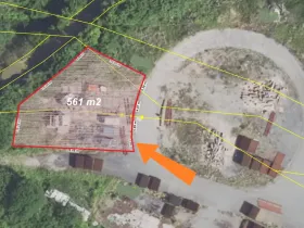 Pronájem komerčního pozemku, Zákolany, 561 m2