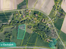 Prodej podílu 1/8 louky, Kravaře, 1062 m2