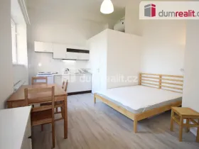 Pronájem bytu 1+kk, Praha - Smíchov, Ke Koulce, 25 m2