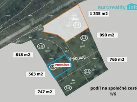 Prodej pozemku pro bydlení, Plzeň - Božkov, 1335 m2