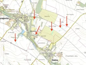 Prodej pole, Horní Dunajovice, 64605 m2