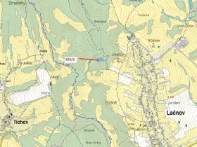 Dražba lesa, Lačnov, 7364 m2