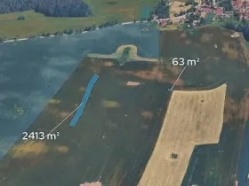 Prodej podílu pole, Trhové Sviny, 1238 m2