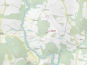 Dražba lesa, Hosty, 1729 m2