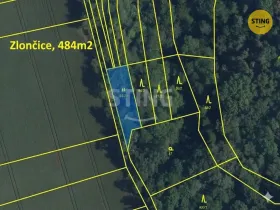 Prodej pole, Zlončice, 1071 m2