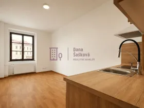 Pronájem bytu 1+kk, Jindřichův Hradec - Jindřichův Hradec I, nám. Míru, 20 m2