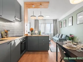 Pronájem bytu 2+kk, Praha - Vysočany, Kolbenova, 60 m2