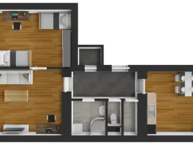 Prodej bytu 2+1, Náchod, Komenského, 72 m2