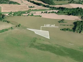 Prodej podílu pole, Volyně, 820 m2