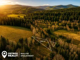 Prodej zahrady, Železná Ruda, 830 m2