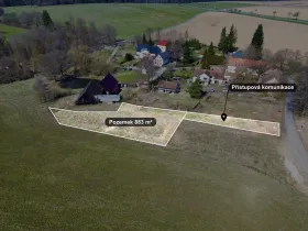 Prodej pozemku pro bydlení, Planá - Zliv, 883 m2