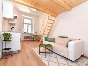 Prodej bytu 1+kk, Praha - Bubeneč, Sochařská, 28 m2