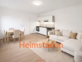 Pronájem bytu 2+kk, Ostrava - Kunčičky, Výhradní, 47 m2
