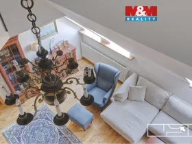 Pronájem bytu 3+kk, Praha - Bubeneč, Puškinovo náměstí, 106 m2