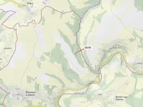 Dražba lesa, Benešov u Semil, 1110 m2