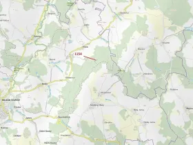 Dražba lesa, Vilice, 2384 m2