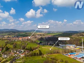 Prodej komerčního pozemku, Husinec, 19225 m2