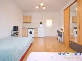 Prodej bytu 1+kk, Praha - Strašnice, Za poštou, 25 m2