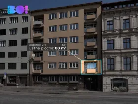 Prodej bytu 2+1, Brno, Koliště, 80 m2