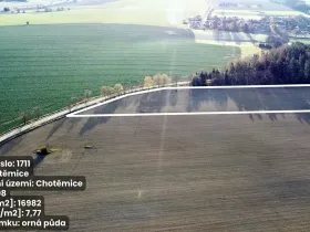 Prodej pole, Chotěmice, 16982 m2