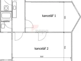 Pronájem kanceláře, Praha - Nové Město, Národní, 470 m2