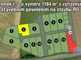 Prodej pozemku pro bydlení, Blatnice, 1184 m2