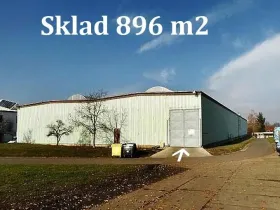Pronájem skladu, Úvaly, 896 m2